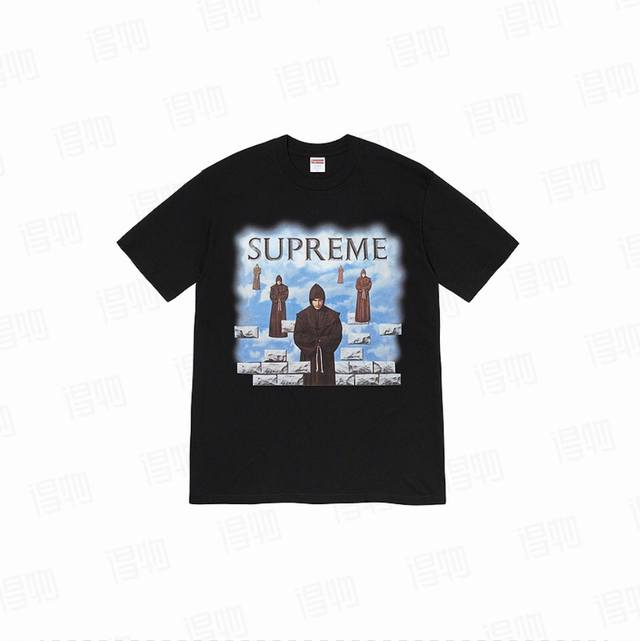 888 Supreme Week 1 Levitation Tee Printed Short Sleeve T-shirt Unisex Size Smlxl