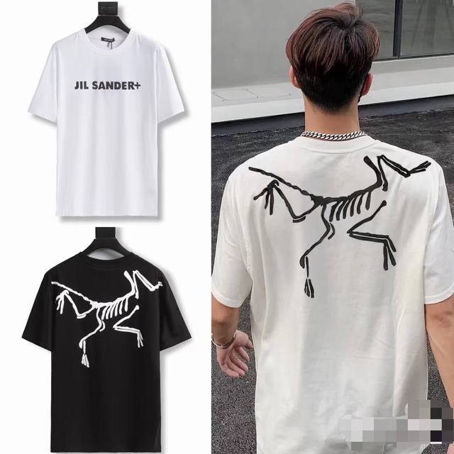639 Arcteryx digital direct printing cotton short-sleeved T-shirt, unisex style,