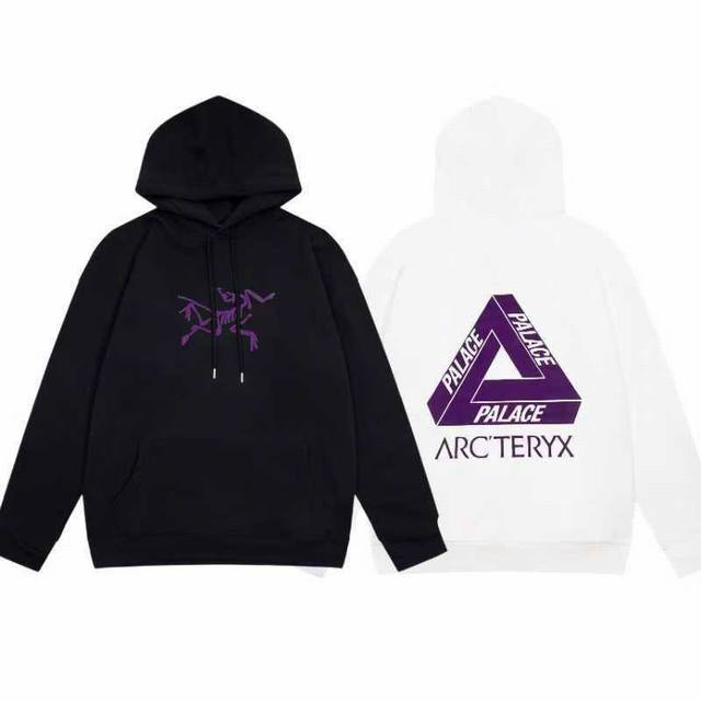 Arc'teryx Aycteryx digital direct printing hooded pullover sweatshirt, 380g terr