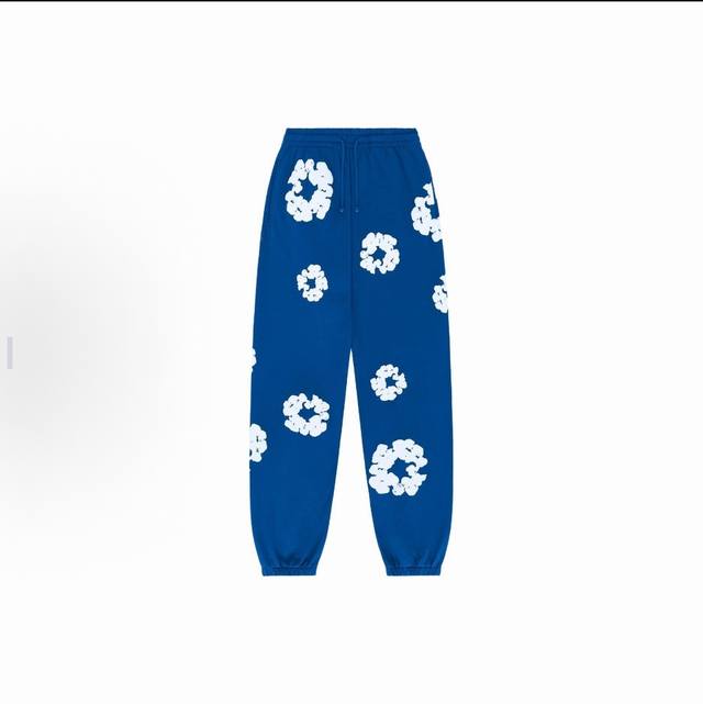 Overgreen X Top foreign trade version Cactus Denim Tears Wreath Sweatpants 460g