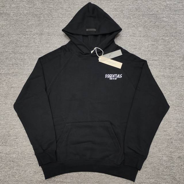 Top version Fog Crazy Fear Of God Essentials new graffiti letter trendy brand pl