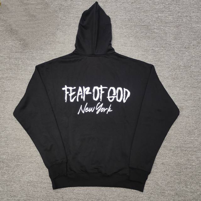 Top version Fog Crazy Fear Of God Essentials new graffiti letter trendy brand pl