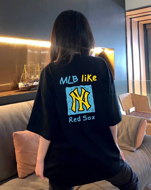 Style A315# Yankees short-sleeved Mlb counter 1:1 simultaneous sale One garment
