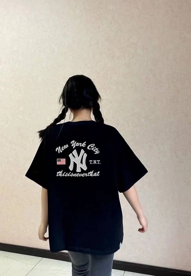 A300# Mlb Yankees-Ny round neck short sleeve half sleeve T-shirt The fabric is m