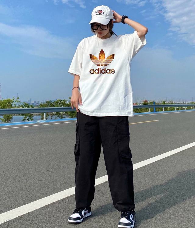 Style No. A294# New arrival! Adidas clover elements collide, super eye-catching!