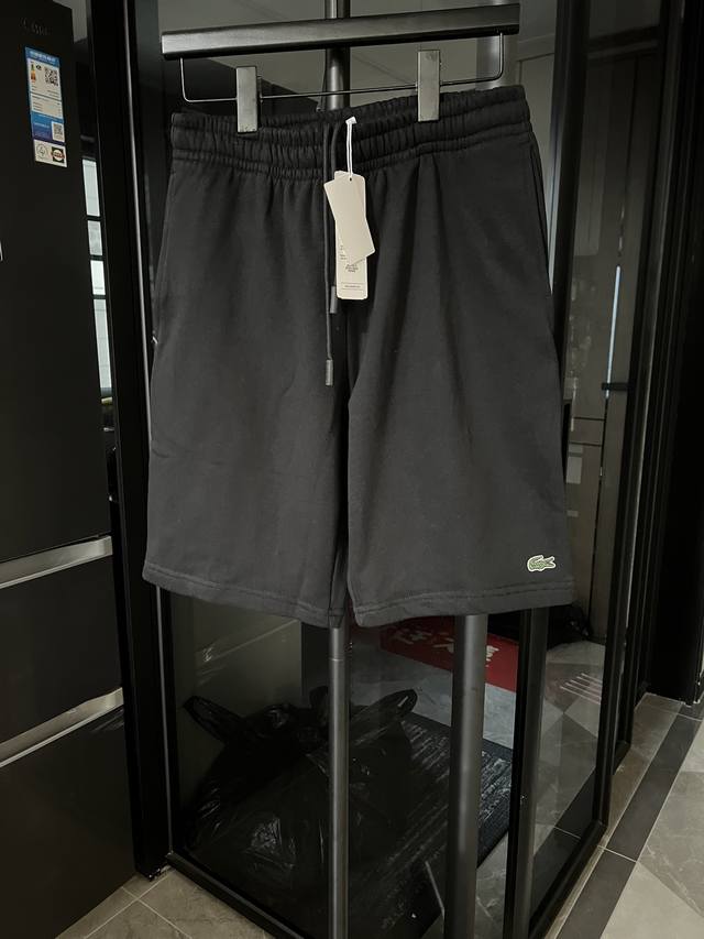 The next day Lacoste French crocodile 1:1 classic embroidered small label shorts