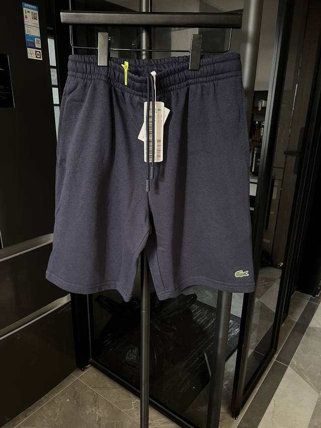 The next day Lacoste French crocodile 1:1 classic embroidered small label shorts