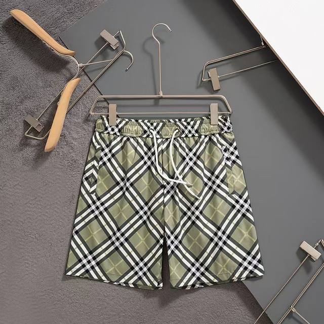 Burberry 2025 Spring and Summer new casual high-quality quick-drying pants woven