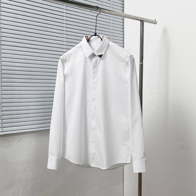 Running model real price Pr collar triangle metal logo shirt, counter custom hig