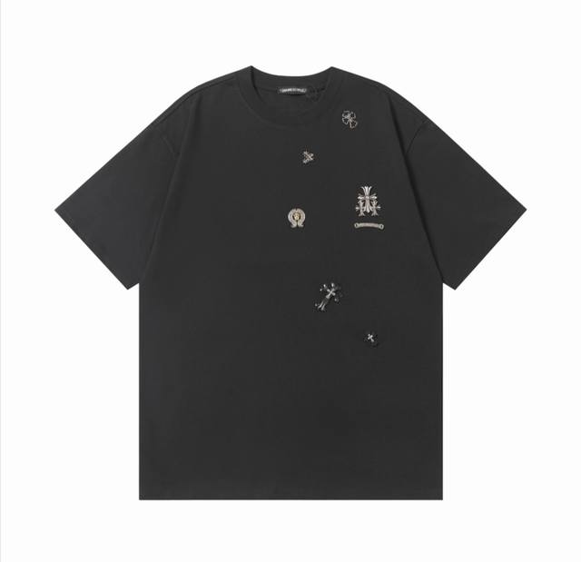 Style number: 8858 Ch Chrome Hearts 2025Ss spring and summer new pure cotton 280
