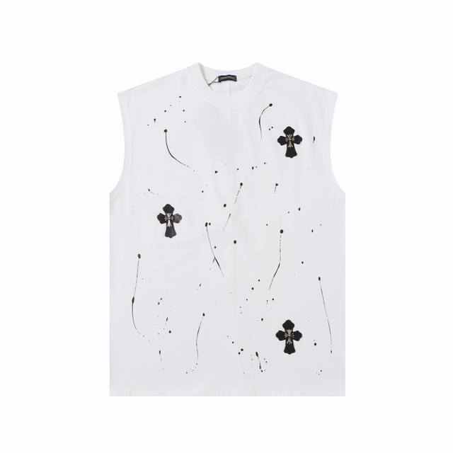 Style number: 3301 vest Ch Chrome Hearts 2025Ss spring and summer new pure cotto