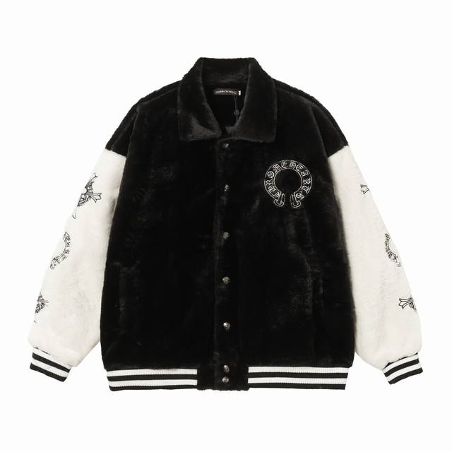 Model No. A088 Ch Chrome Hearts Ss catwalk mink coat jacket It took a month to o