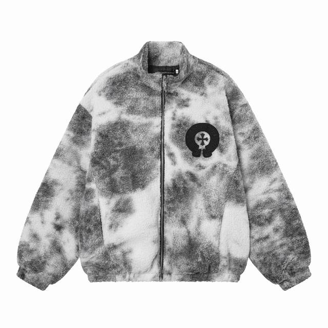 Model No. 809 Ch Chrome Hearts Ss catwalk style gradient lambskin coat . It took