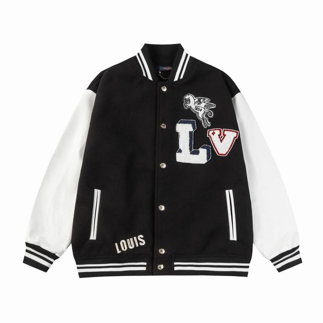 Style No. 868 Lv Ss Summer Holidays towel embroidery baseball jacket uses 700G v