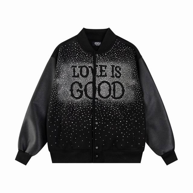 Model No. S50 Goodbrand hot brick patch embroidery baseball jacket, high tempera