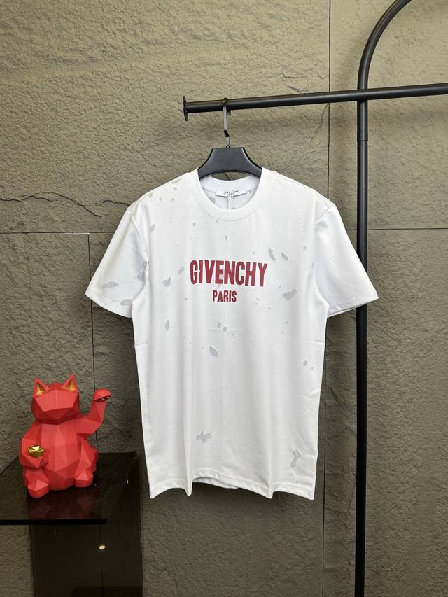 Style No. F022 Givenchy Gvc Givenchy burnt flower holes with large letters round