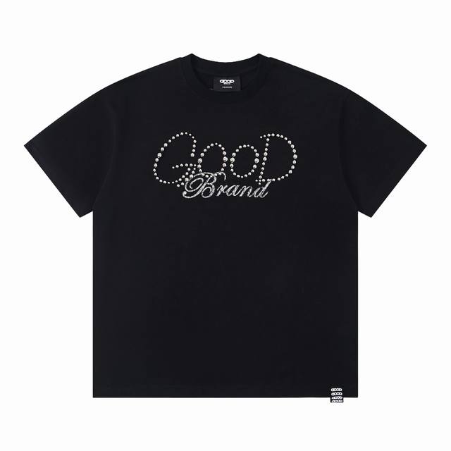 Pure original matching Goodbrand 2025Ss Good solid color pearl Logo light luxury