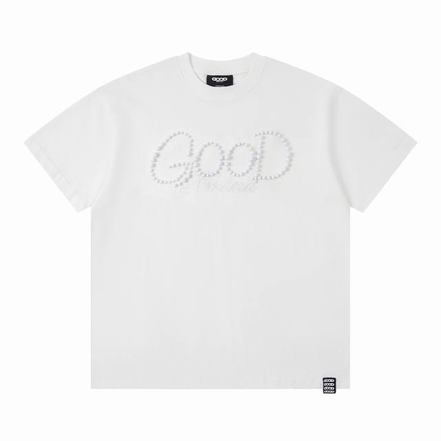 Pure original matching Goodbrand 2025Ss Good solid color pearl Logo light luxury