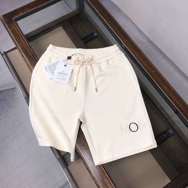 Moncle*R 25Ss new spring and summer product, stylish and high-end shorts, Logo l