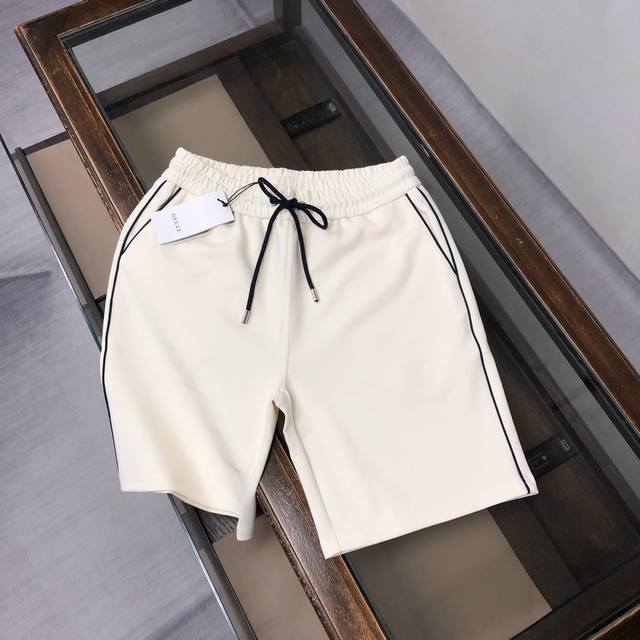 Gucci 2025 latest casual shorts, custom fabrics ~ simple style yet classy, three