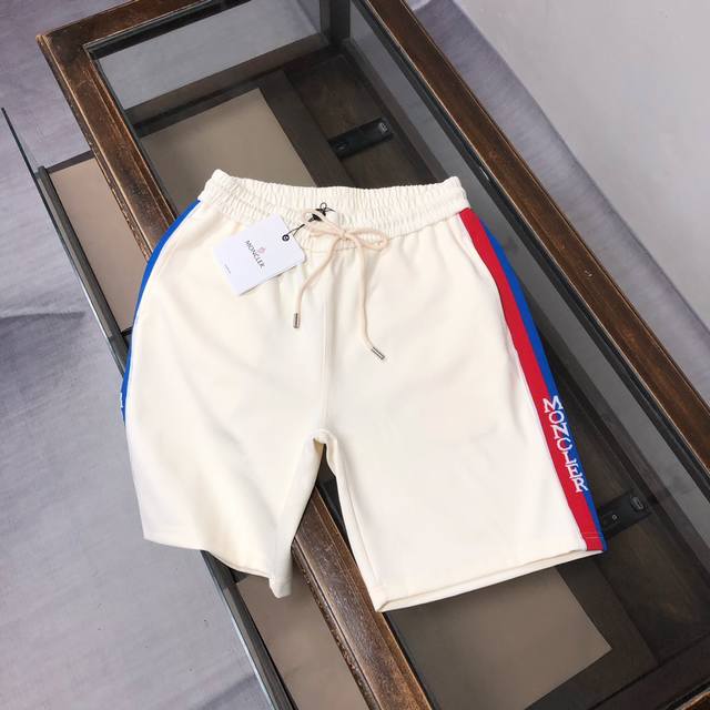 Moncle*R 25Ss new spring and summer product, stylish and high-end shorts, Logo l