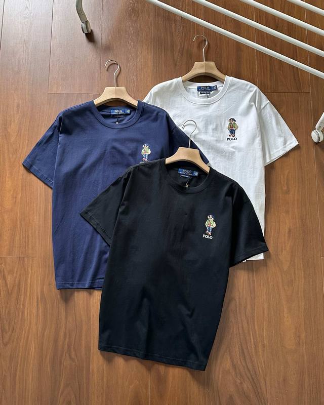 High quality item number 2539 Ralph Lauren men's summer round neck short-sleeve