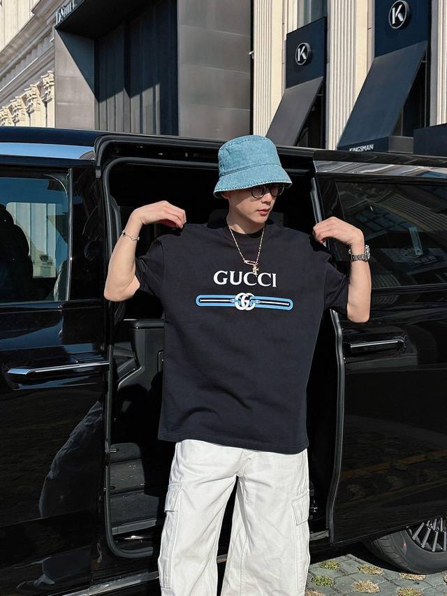 Don't wear the same outfit every week, the latest Gucci short-sleeved T-shirt is