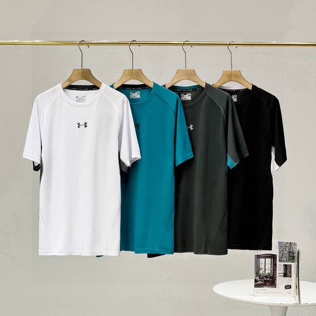 Spot long-term Ua Under Armour quick-drying sports T-shirt raglan sleeves short