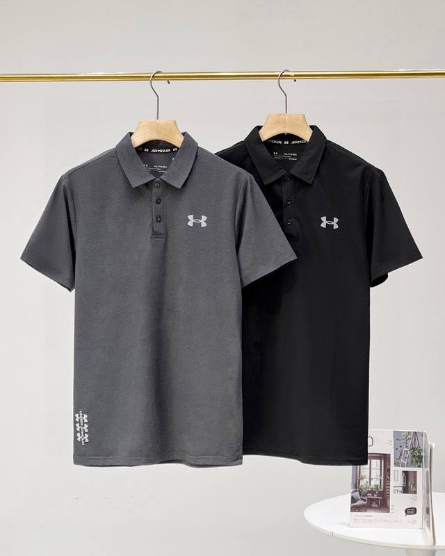 In stock for long-term models! Ua Under Armour quick-drying lapel Olo shirt Sum