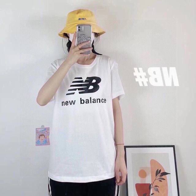 New Balance Nb counter classic basic couple short-sleeved T-shirt, same style fo