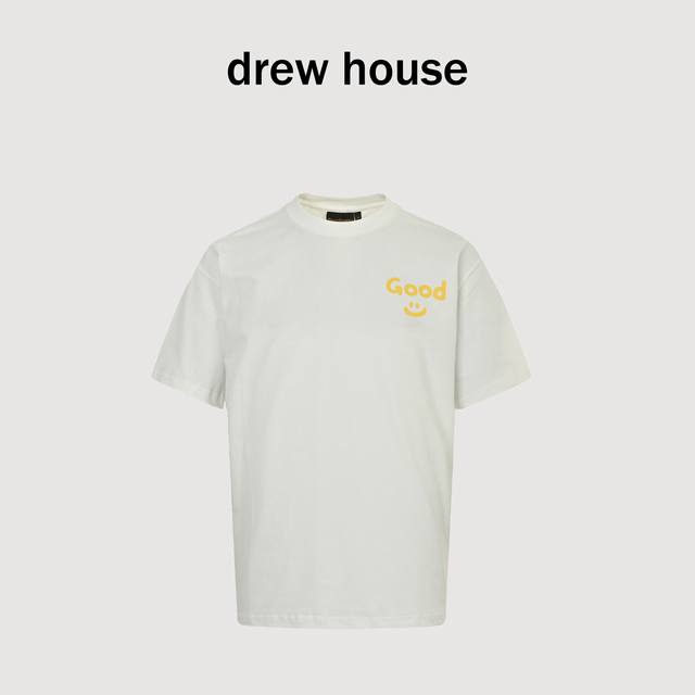 Drew House official website same style Good small logo printed couple short-slee