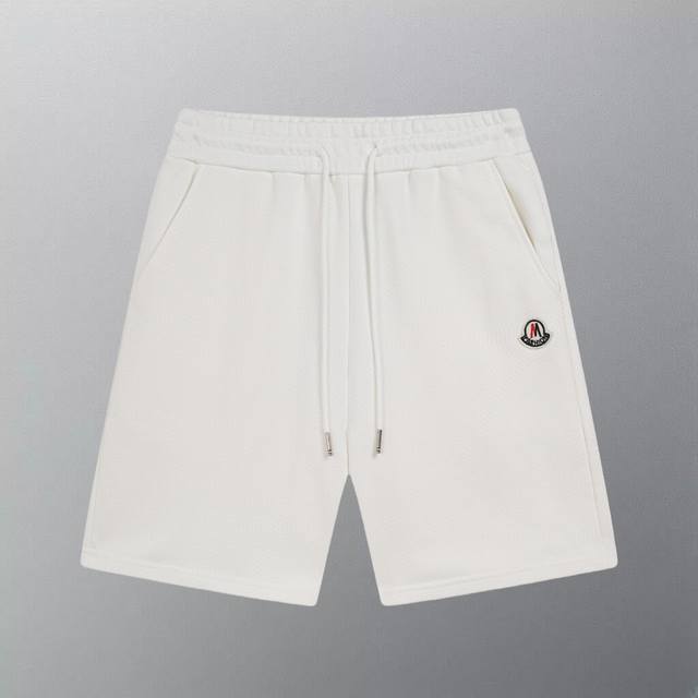 High version Moncler classic small label shorts Made of pure cotton 360G custom