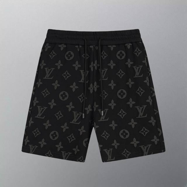 High version Louis Vuitton Spring and Summer joint series shorts Old flower foa