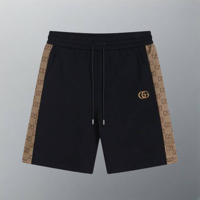 High version Gucci new Ss knitted shorts, custom fabrics, jacquard knitting tec