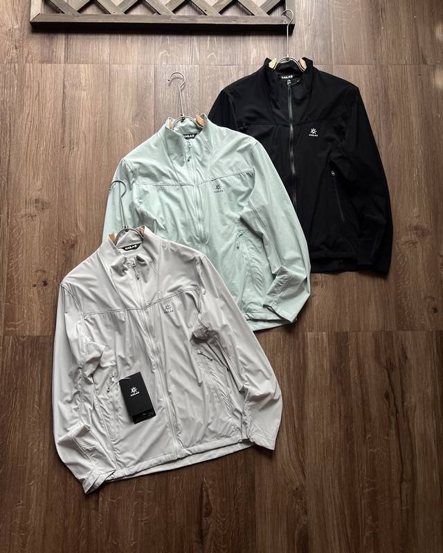 Kailas M8Lt stand collar jacket! Lightweight, splash-proof and breathable jacke