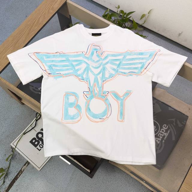 Style number: Ay712 High version 2025 new Boylondon colorful big eagle pattern