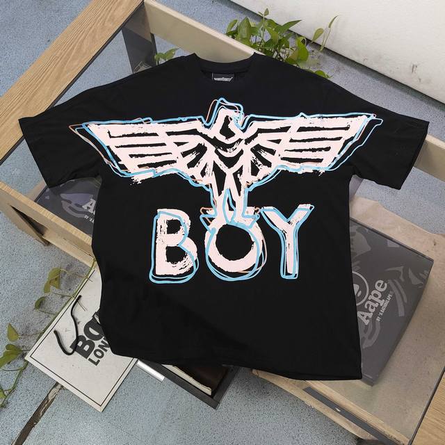 Style number: Ay712 High version 2025 new Boylondon colorful big eagle pattern