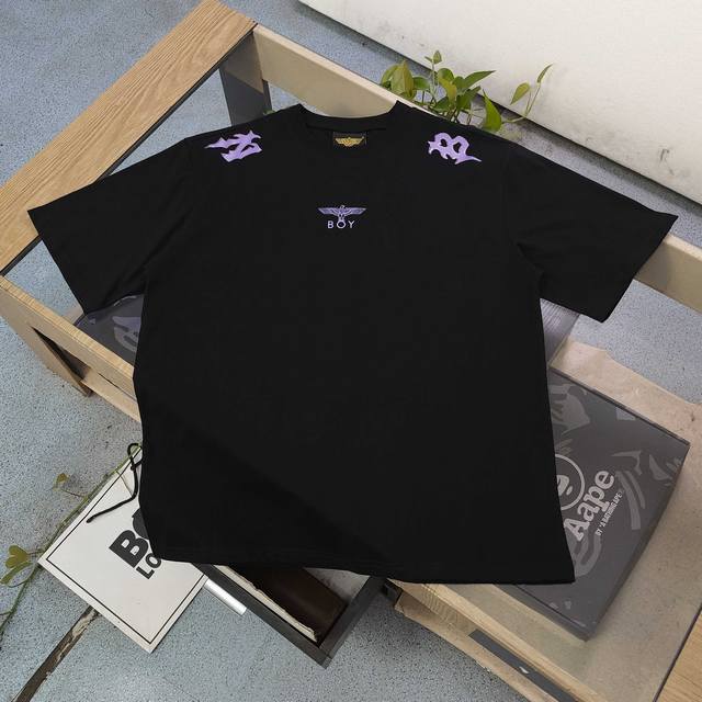 Style number: Ay702 High version 2025 new Boylondon purple eagle angel wings pa