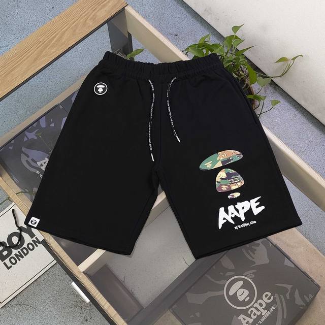 Style number: A875 High version 2025 new Aape classic ape face green camouflage