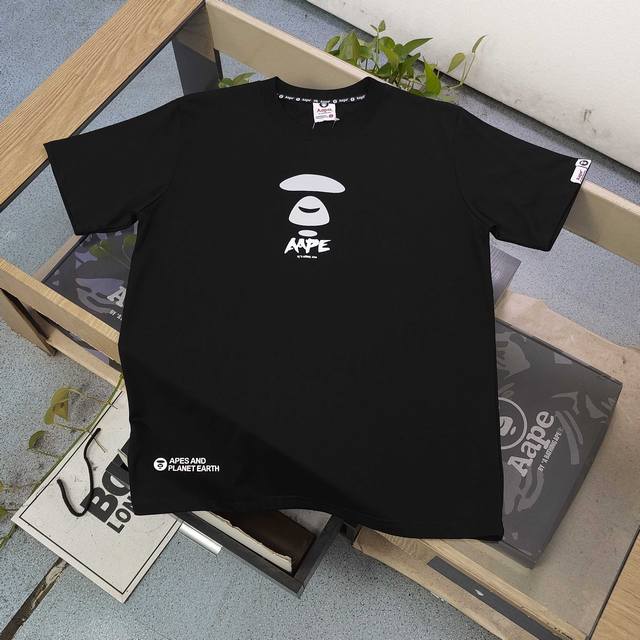 Style number: A634 High version 2025 new Aape reflective ape letter pattern Log