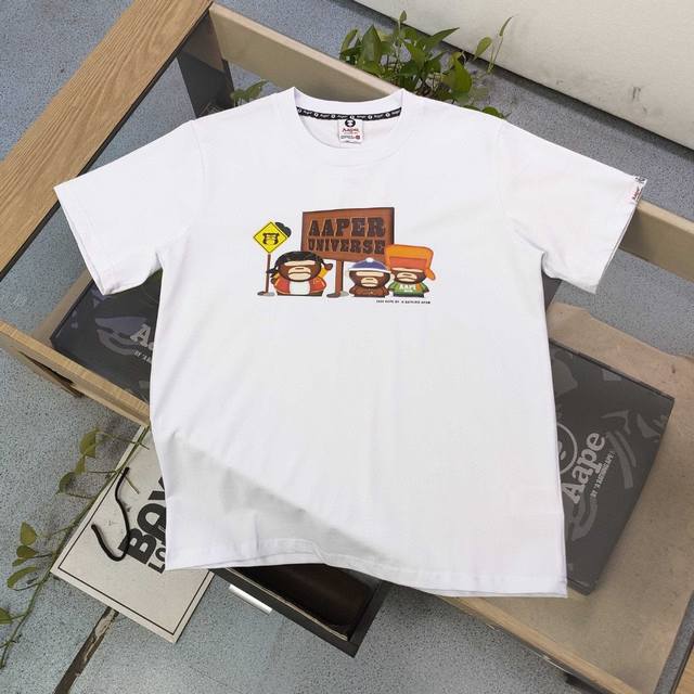 Style number: A621 High version 2025 new Aape ape sign letter Logo pattern prin