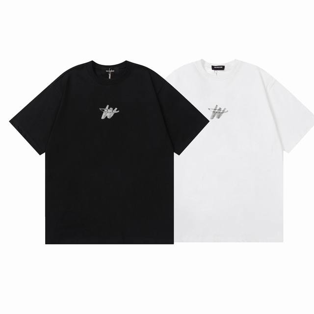 G2706# W11Done -25Ss New retro logo letter print short-sleeved T-shirt for men a
