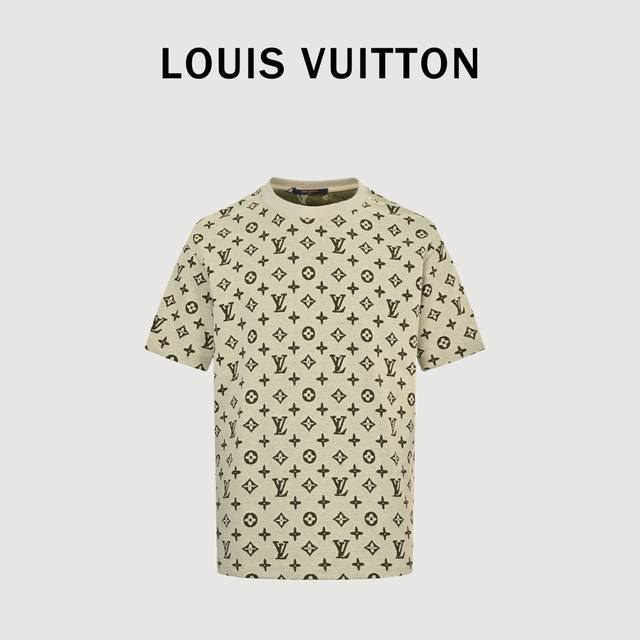 Louis Vuitton Louis Vuitton full print hollow round neck short-sleeved T-shirt M