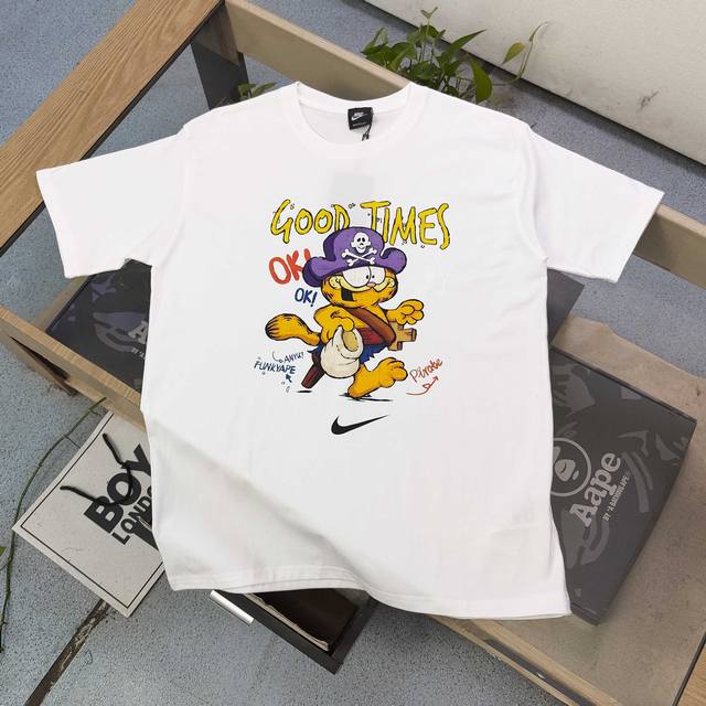 Style number: Tx355 2025 new Nike Garfield hook letter pattern Logo printed cas