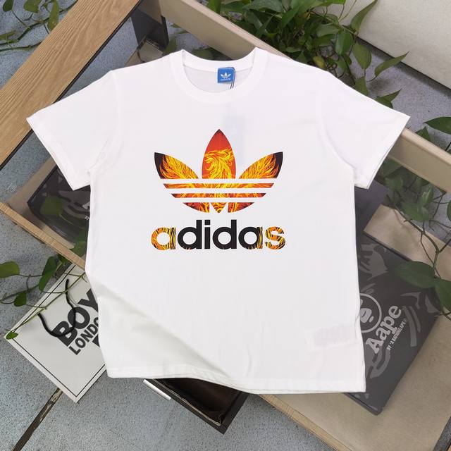 Style number: Tx294 2025 new Adidas Adidas clover element collision pattern Log