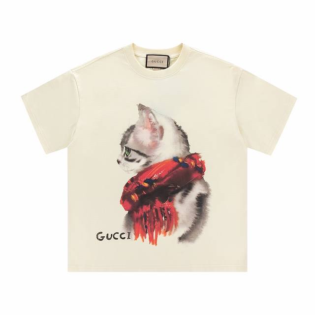 Style number: G2602 Gucci new product! High-weight short-sleeves with no-feelin