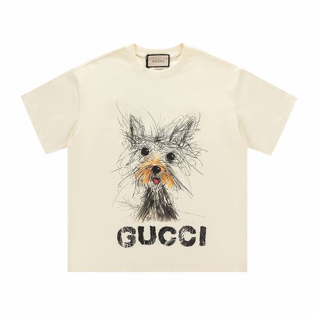 Style number: G2597 Gucci new product! High-weight short-sleeves with no-feelin