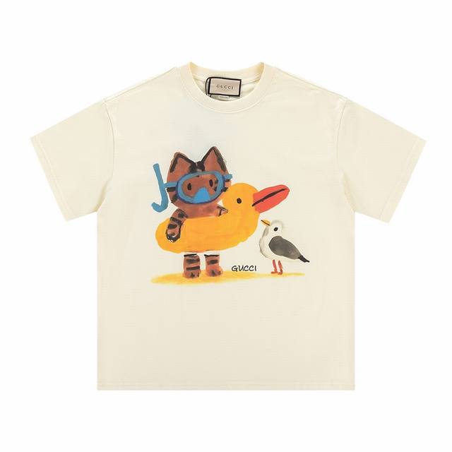 Style number: G2589 Gucci new product! High-weight short-sleeves with no-feelin