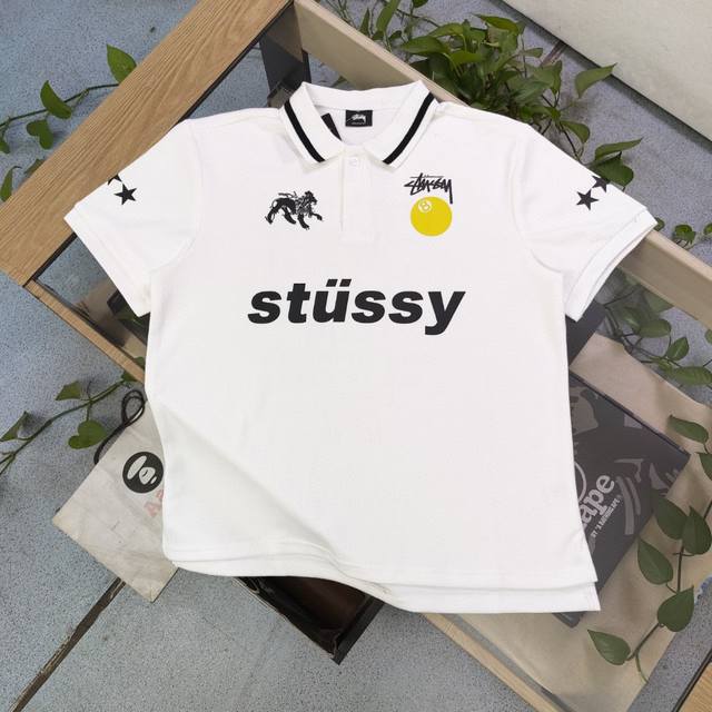Style number: Bm178 High version 2025 new Stussy Stussy star billiard black 8 l