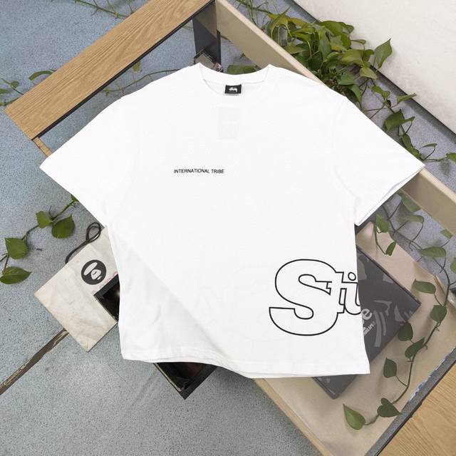 Style number: Bm175 2025 new Stussy Stussy hem hollow letter pattern Logo print